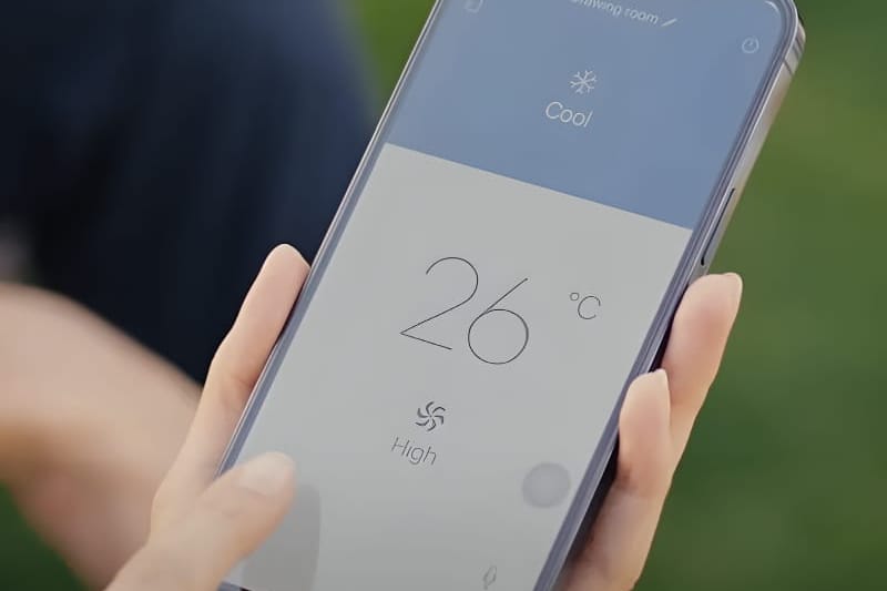 GREE Amber Nordic GWH24YE valdymas telefonu per programėlę GREE+