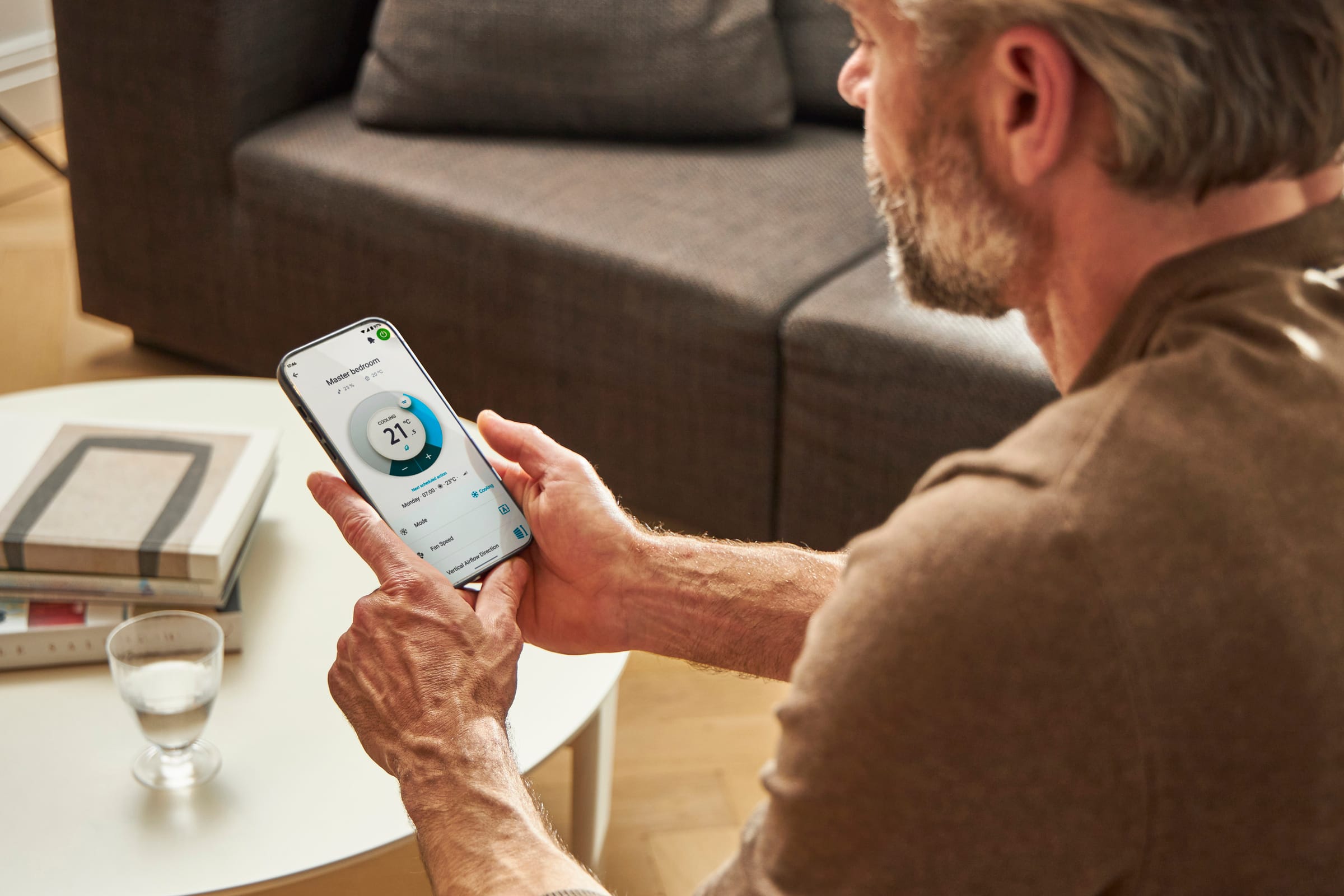 Daikin Onecta programėlė – valdymas telefonu