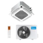 Midea Compact MCA4U-12HRFNX-QRD1W(GA) MOX230-12HFN8-QRD0W(GA) – kasetinis oro kondicionierius