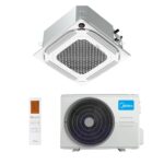 Midea kasetinis oro kondicionierius COMPACT MCA4U-18HRFNX-QRD1W(GA) + MOX330U-18HFN8-QRD0W(GA) 5,3/5,6 kW