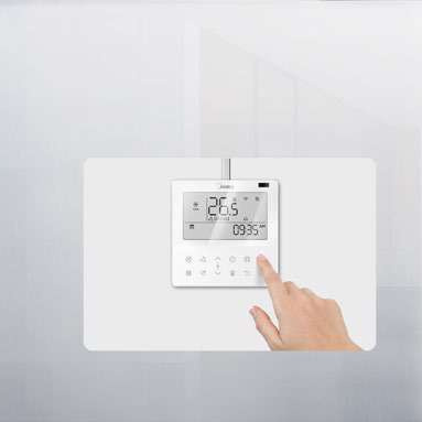 Midea laidinis valdiklis KJR-120 serijos – papildomas Midea MUE-55HRFNX-QRD0W(GA) valdymas ant sienos