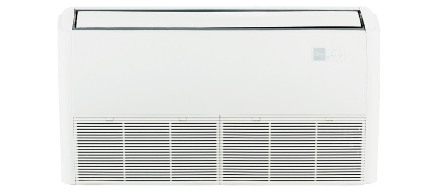 Midea MUE-55HRFNX-QRD0W(GA) lubinis/grindinis blokas prie grindų – priekinės grotelės ir LED ekranas