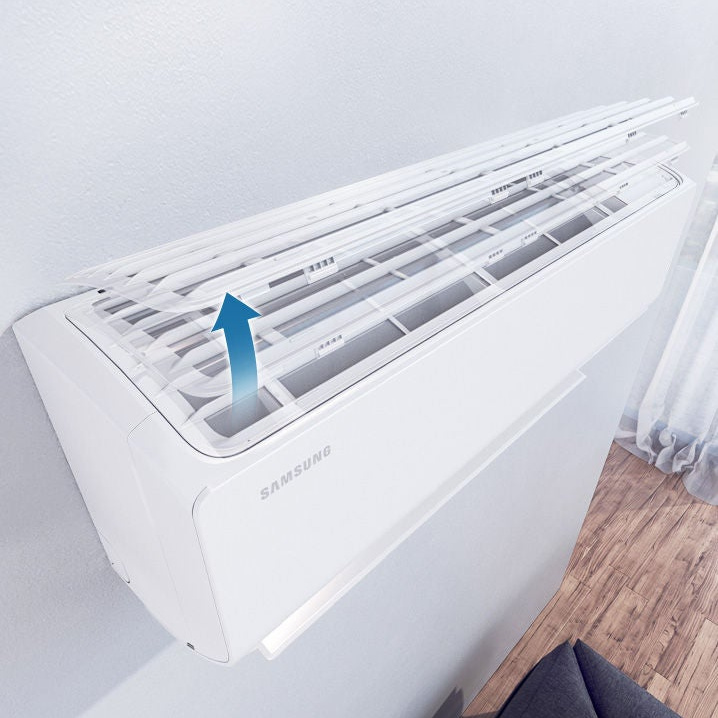 Samsung WindFree Comfort S2 AR60F24C1AWNEU filtras Easy Filter Plus išimamas pro viršų neatidarius dangčio