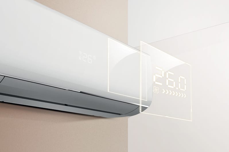 Paslėptas LED ekranėlis – Hisense Hi-Smart CF25LR02G