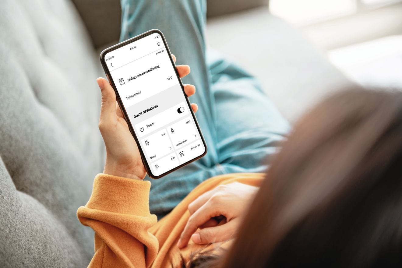 Programėlė ConnectLife telefone – Hisense Wings KB70BT1FG / KB70BT1FW funkcija