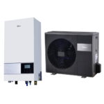 Midea oras-vanduo šilumos siurblys M-THERMAL ARCTIC HB-A160/CDS90GN8-B2 + MHA-V14W/D2RN8-B2 14,5 kW