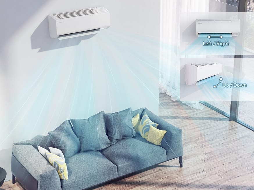 Samsung 4-Way Swing – oras keturiomis kryptimis