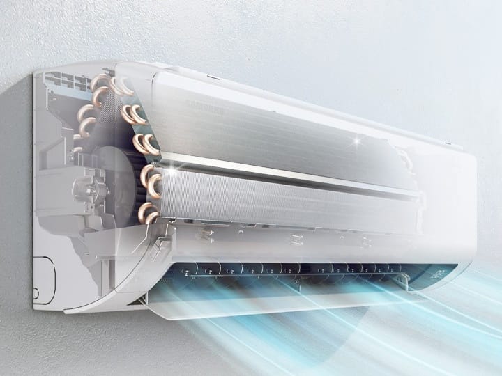 Samsung Auto Clean – šilumokaičio džiovinimas