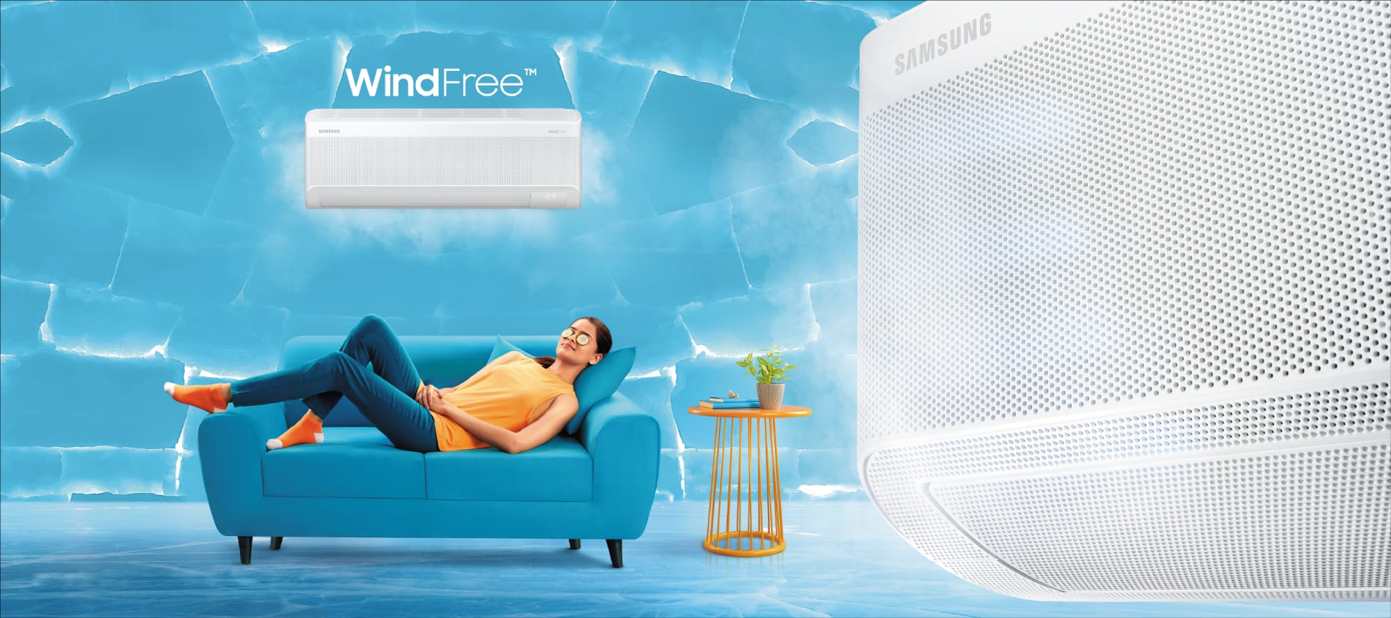 Samsung WindFree bevėjai oro kondicionieriai