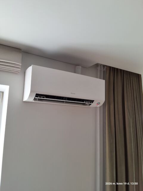 Daikin Perfera – montavimo darbai, Kauno r.