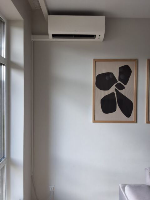 Daikin Sensira – montavimo darbai, Vilnius