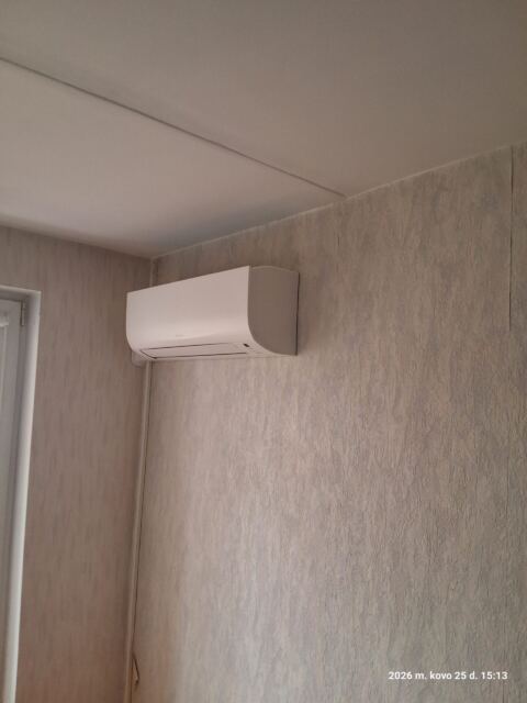 Daikin Sensira – montavimo darbai, Vilnius