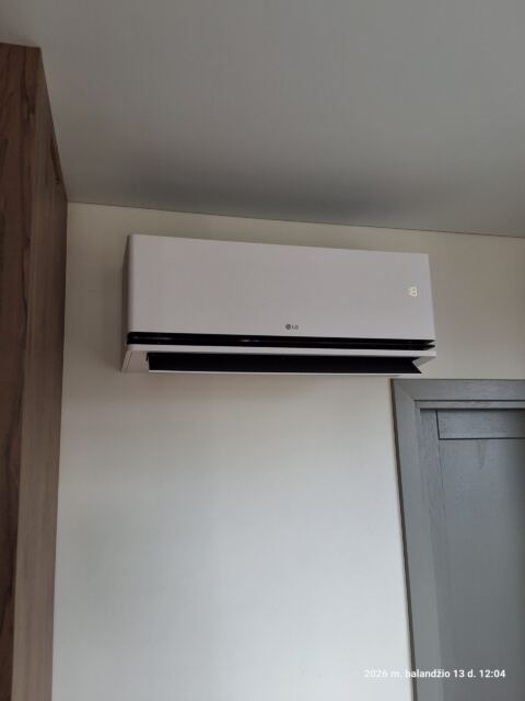 LG DualCool – montavimo darbai, Vilnius