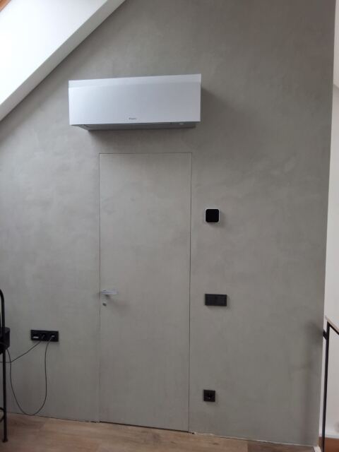 Daikin Emura – montavimo darbai, Vilnius