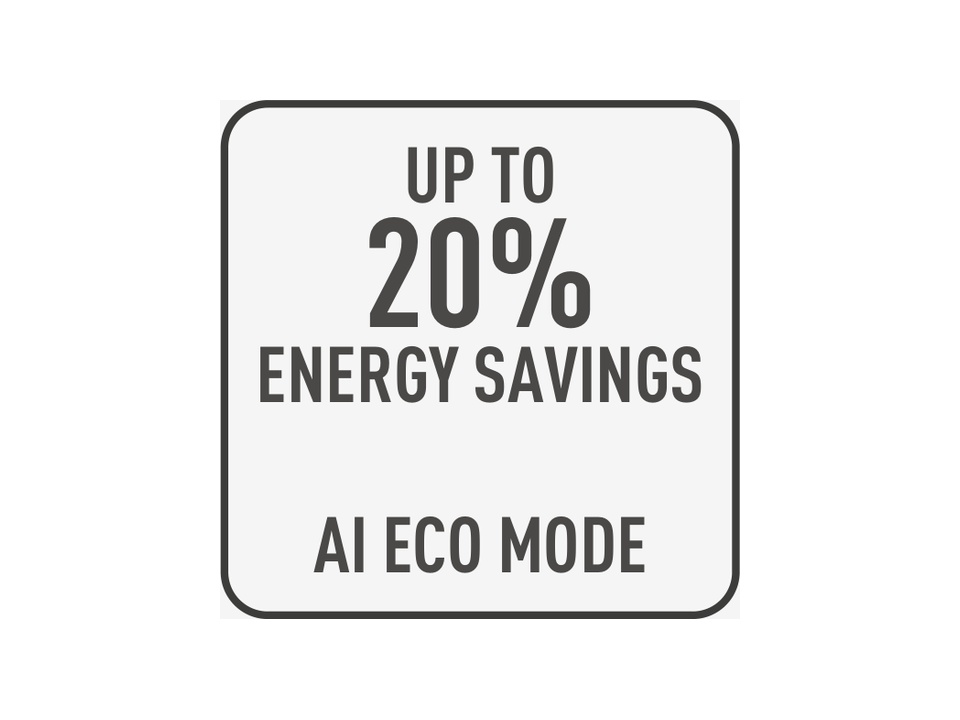 Panasonic Etherea CS-Z35CKEW: AI ECO režimas – iki 20 % mažiau energijos vėsinant