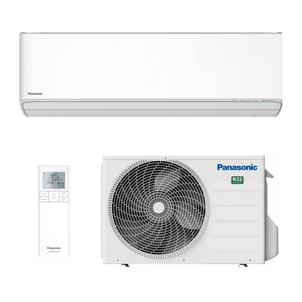 panasonic-etherea-white-20-42-1.jpg Oro kondicionierius Panasonic Etherea CS-Z42ZKEW + CU-Z42ZKE 4,2/5,3 kW - Image 1
