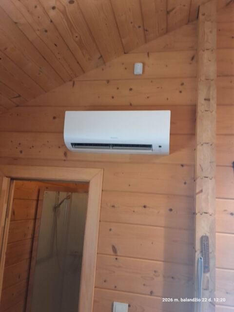 Daikin Sensira – montavimo darbai, Jonavos r.