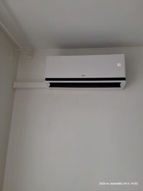 LG DualCool – montavimo darbai, Vilnius