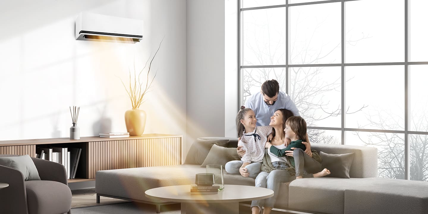 LG Multi Split MU5R30 – taupus inverterinis šildymas ir vėsinimas visai šeimai