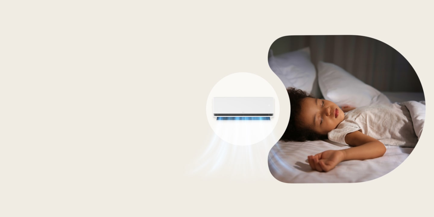 LG Multi Split MU5R30 – tylus darbas ir ramus vaiko miegas