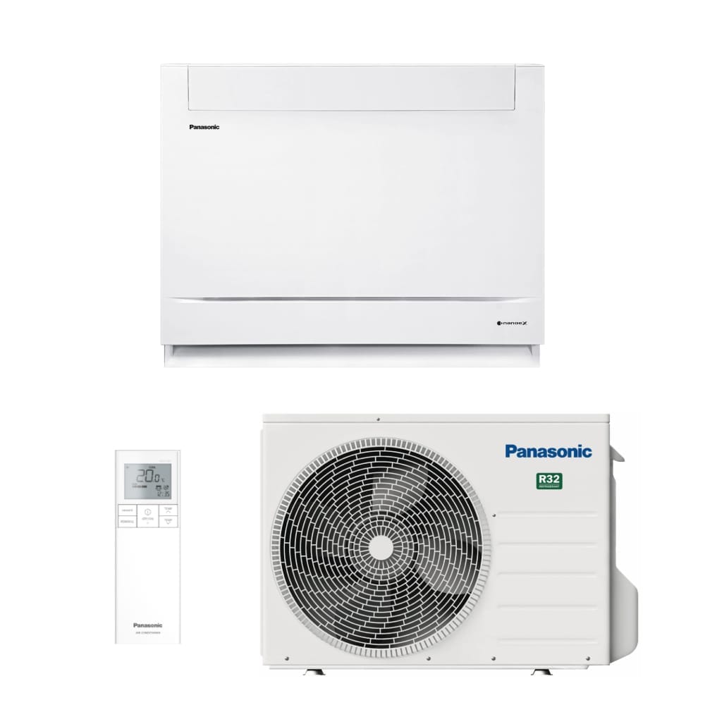 panasonic-console-1.jpg Panasonic grindinis šilumos siurblys CS-Z25UFEAW-1 + CU-Z25UFEA-1 2,5/3,4 KW - Image 1