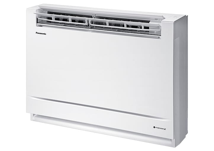 Panasonic grindinis CS-Z25CFEAW-1 – baltas elegantiškas korpusas su atverta viršutine mentele