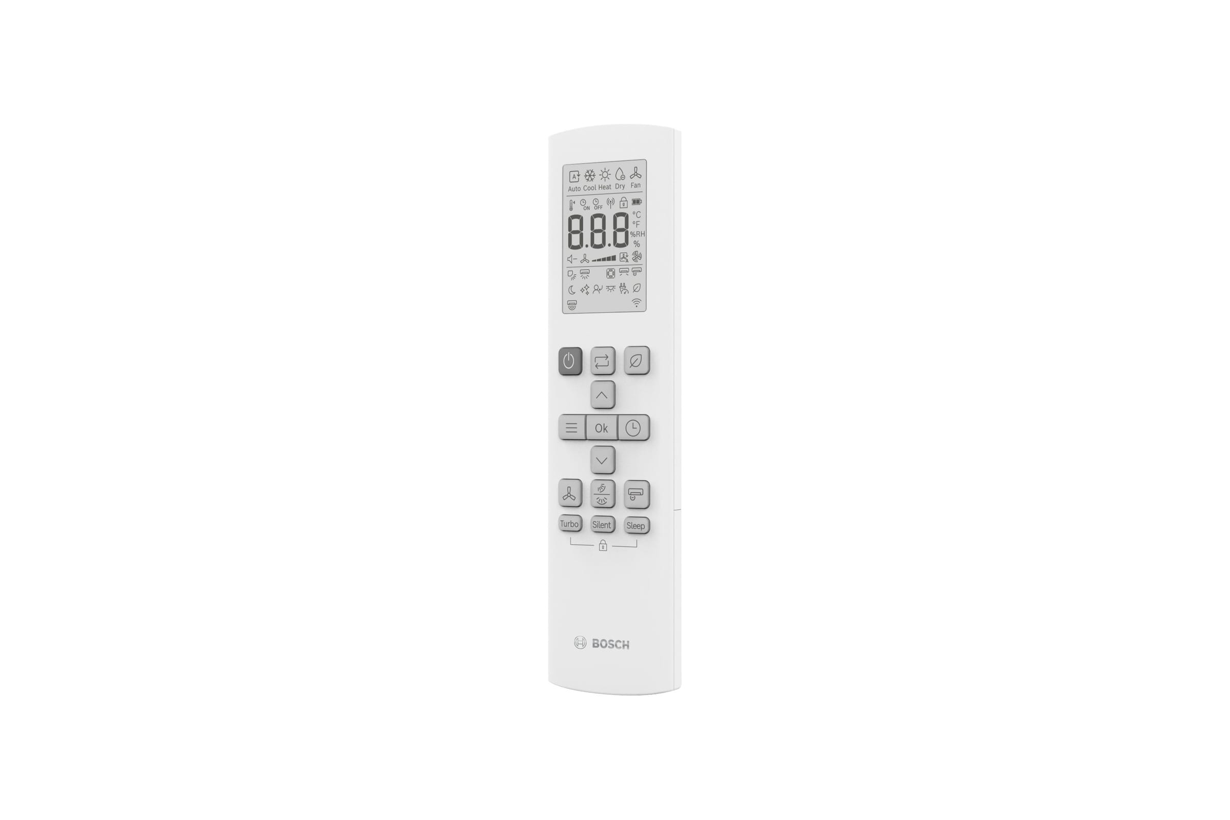 Bosch Climate 3200i CL3200iU W 70 E nuotolinio valdymo pultelis su ekranu ir funkcija „Follow Me“