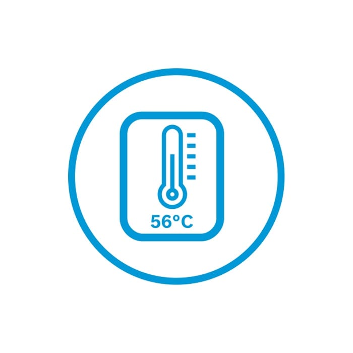 Bosch Climate 4000i CL4000iU W 52 E: savaiminis valymas iClean 56 °C
