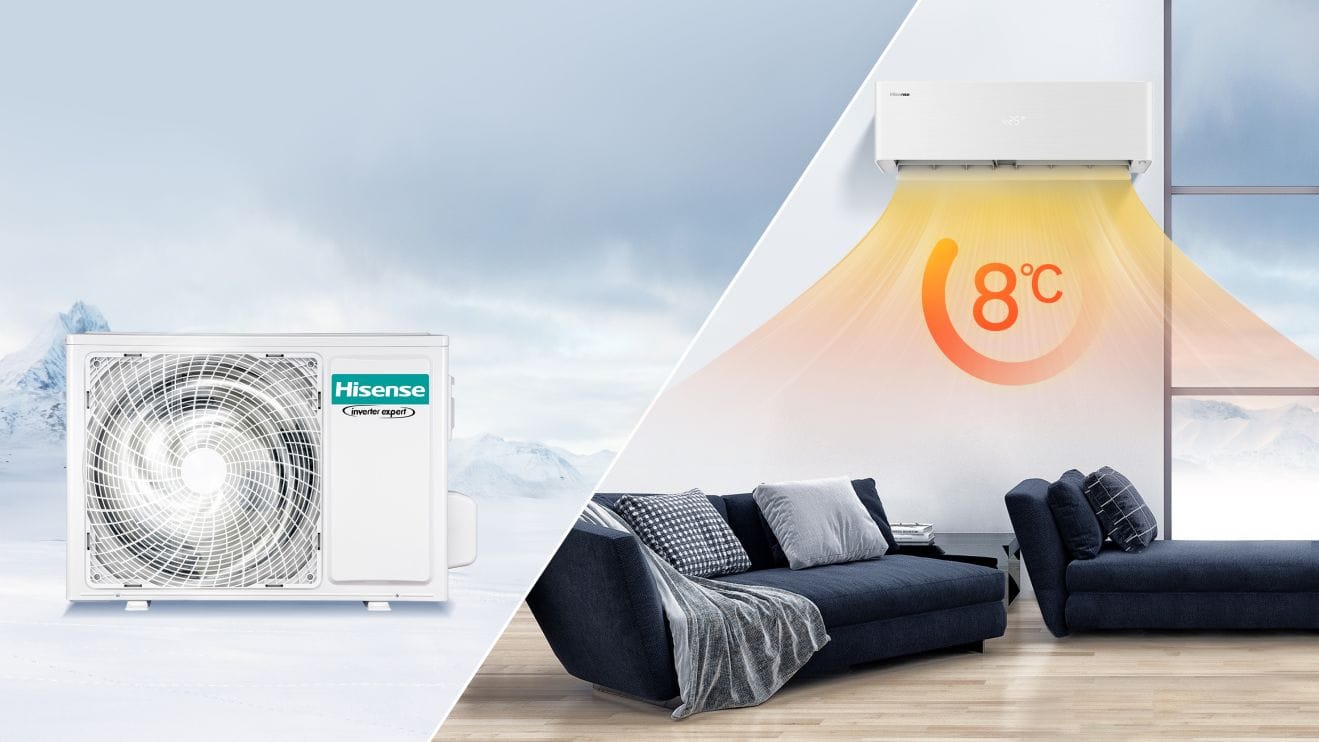 Hisense Energy Pro X QH50BV0AG / AS50BV0EW: režimas +8 °C