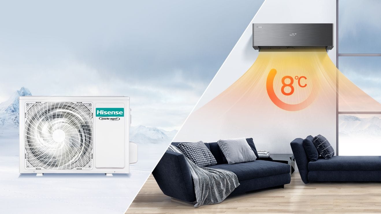 Hisense Energy Pro X QH50BV0BG / AS50BV0EW: režimas +8 °C
