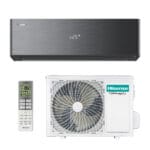 Šilumos siurblys Hisense PRO X Black QH50BV0BG/AS50BV0EW 5,0/5,2 kW