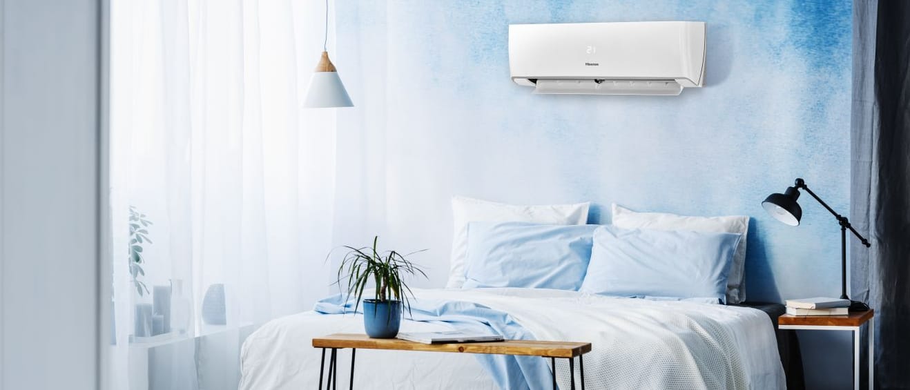 Hisense Wings KB70BT1FG šilumos siurblys oras-oras – ramus miegamasis