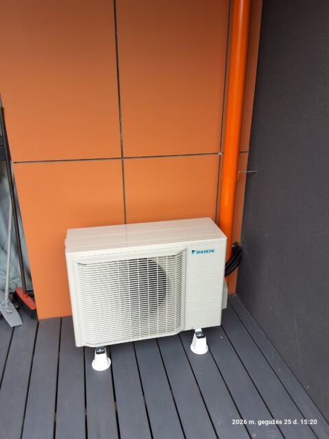 Daikin Perfera – montavimo darbai, Vilnius