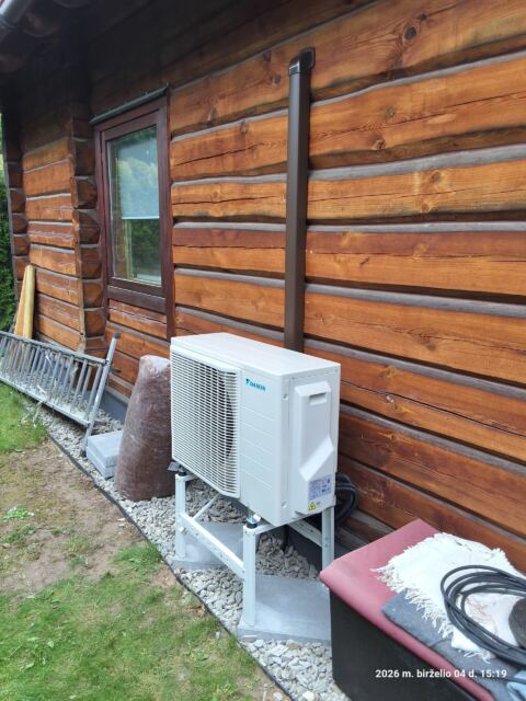 Daikin Perfera – montavimo darbai, Elektrėnų sav.