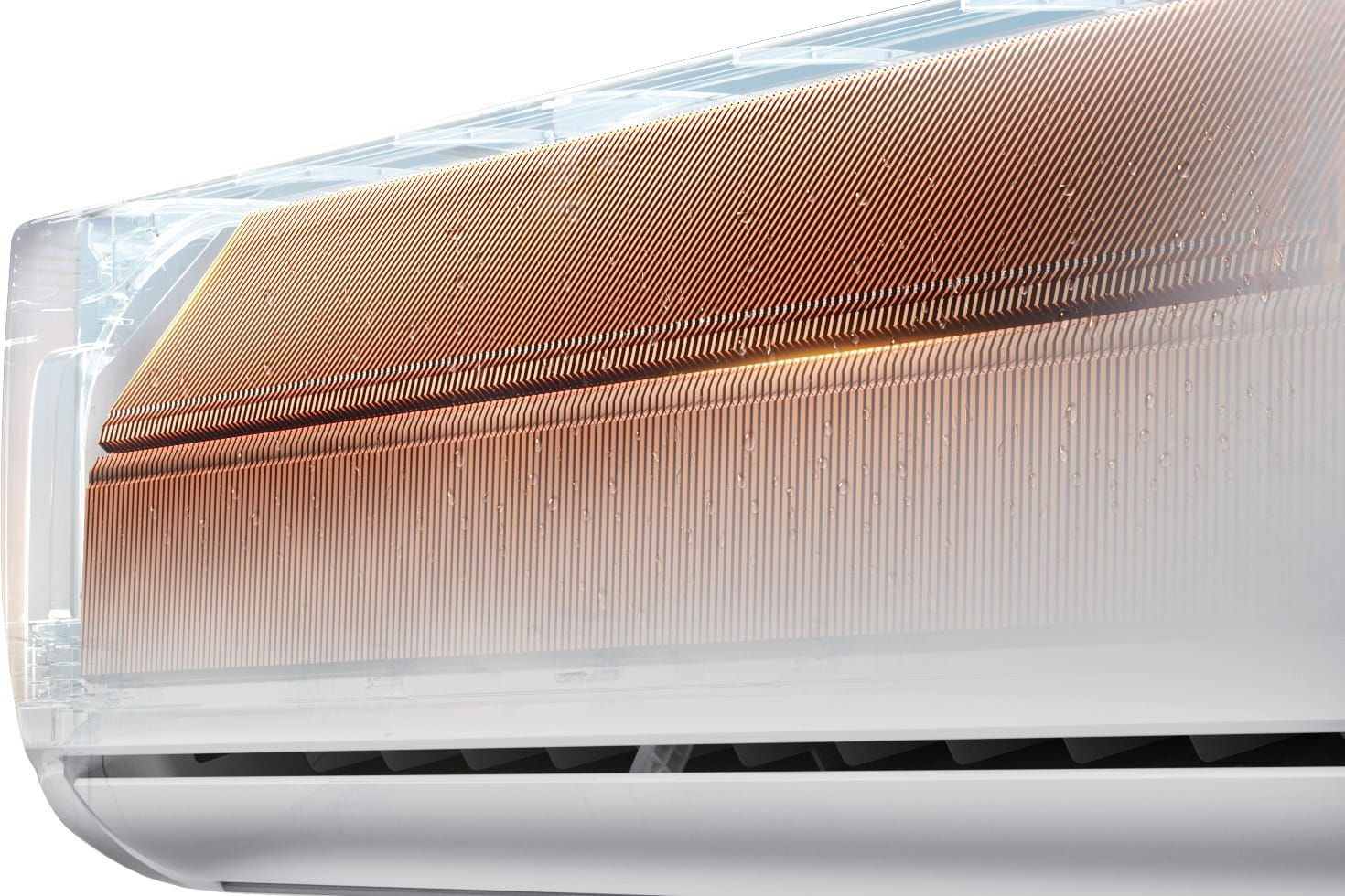Midea Raynor EX-12RE1N-I vidinio bloko šilumokaitis – I-Clean savaiminis valymas iki 56 °C