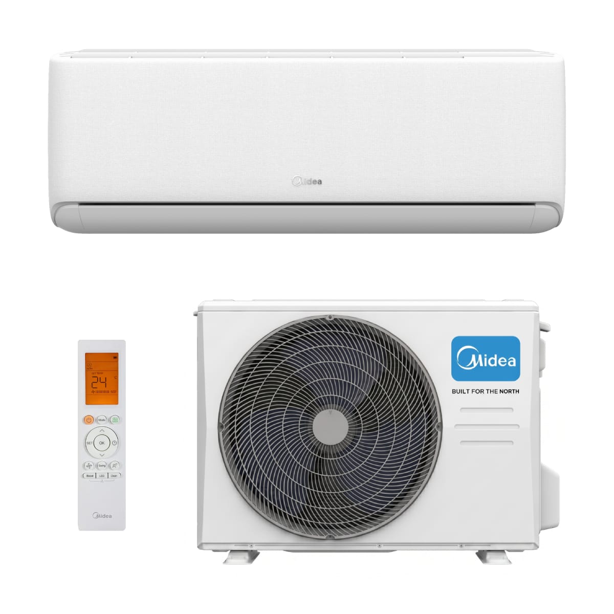 midea-raynor Šilumos siurblys Midea RAYNOR EX-12RE1N-I + EXH-12RE1N-O 3,5/4,2 kW - Image 1
