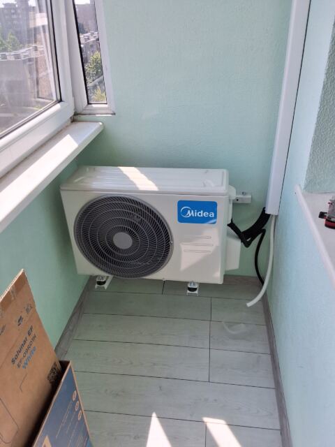Midea Solunar – montavimo darbai, Kaunas