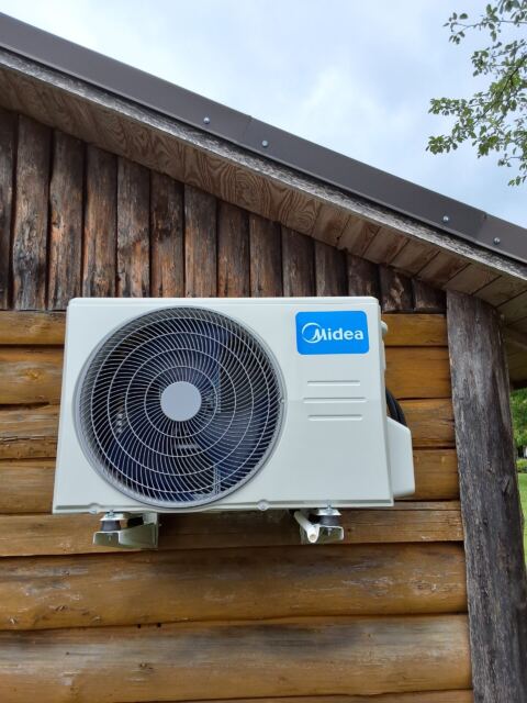 Midea Solunar – montavimo darbai, Birštono sav.