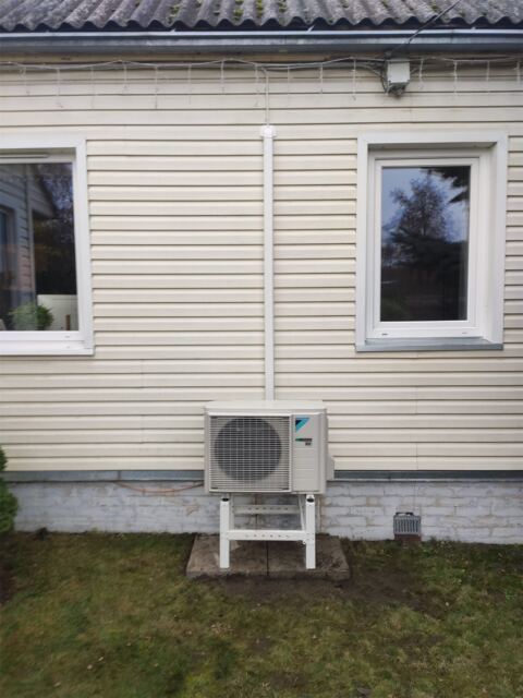 Daikin Stylish Nordic – montavimo darbai, Kaunas