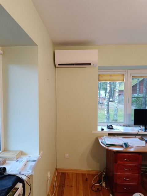 Daikin Comfora Nordic – montavimo darbai