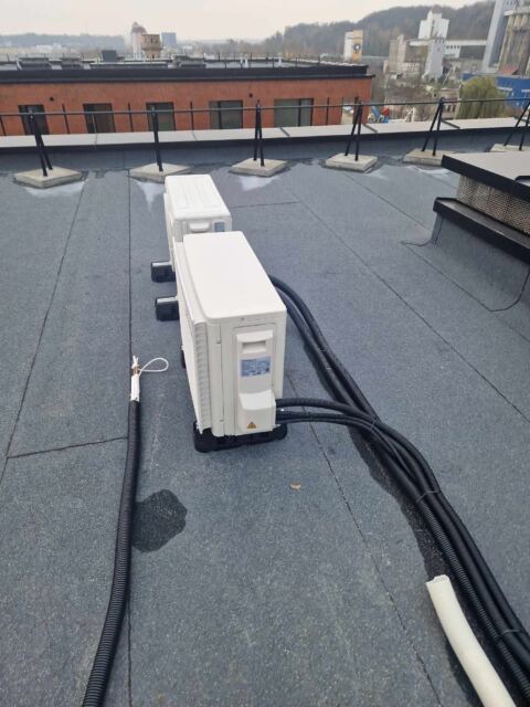 Daikin Emura – montavimo darbai