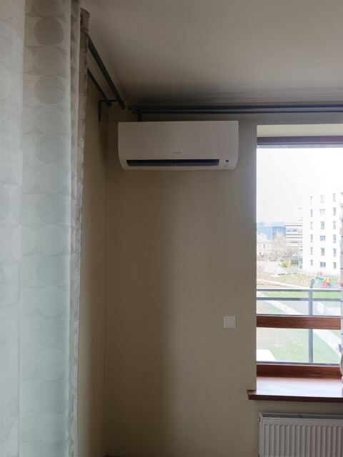 Daikin Sensira – montavimo darbai