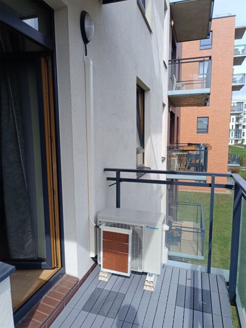 Daikin Sensira – montavimo darbai