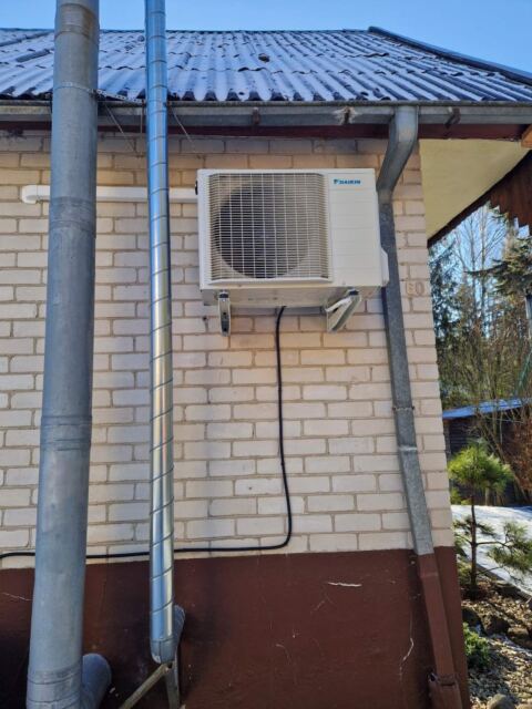 Daikin Comfora Nordic – montavimo darbai, Kauno r.