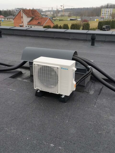 Daikin Sensira – montavimo darbai, Kauno r.