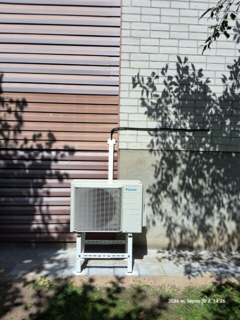 Daikin Perfera Nordic – montavimo darbai