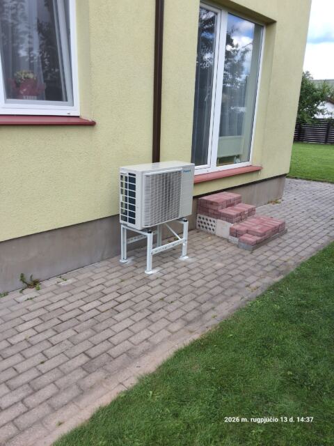 Daikin Perfera – montavimo darbai
