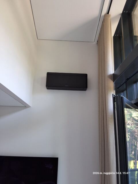 Daikin Stylish – montavimo darbai, Birštonas