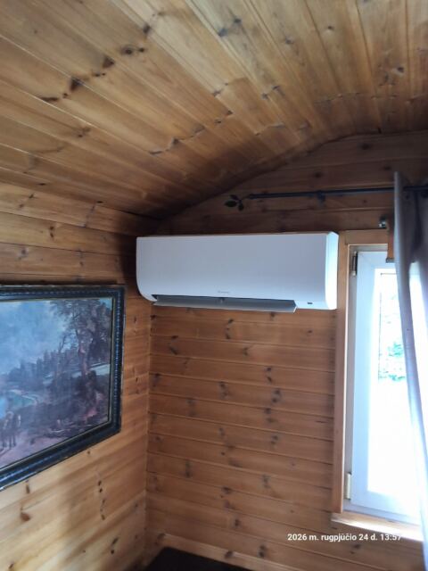 Daikin Comfora Nordic – montavimo darbai