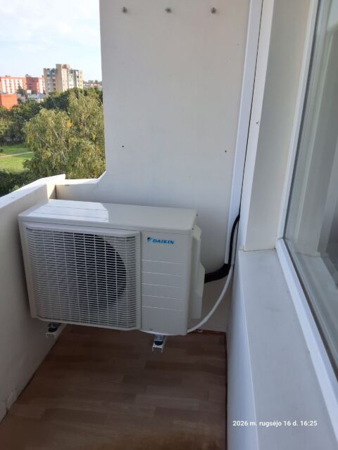 Daikin Perfera – montavimo darbai, Kaunas